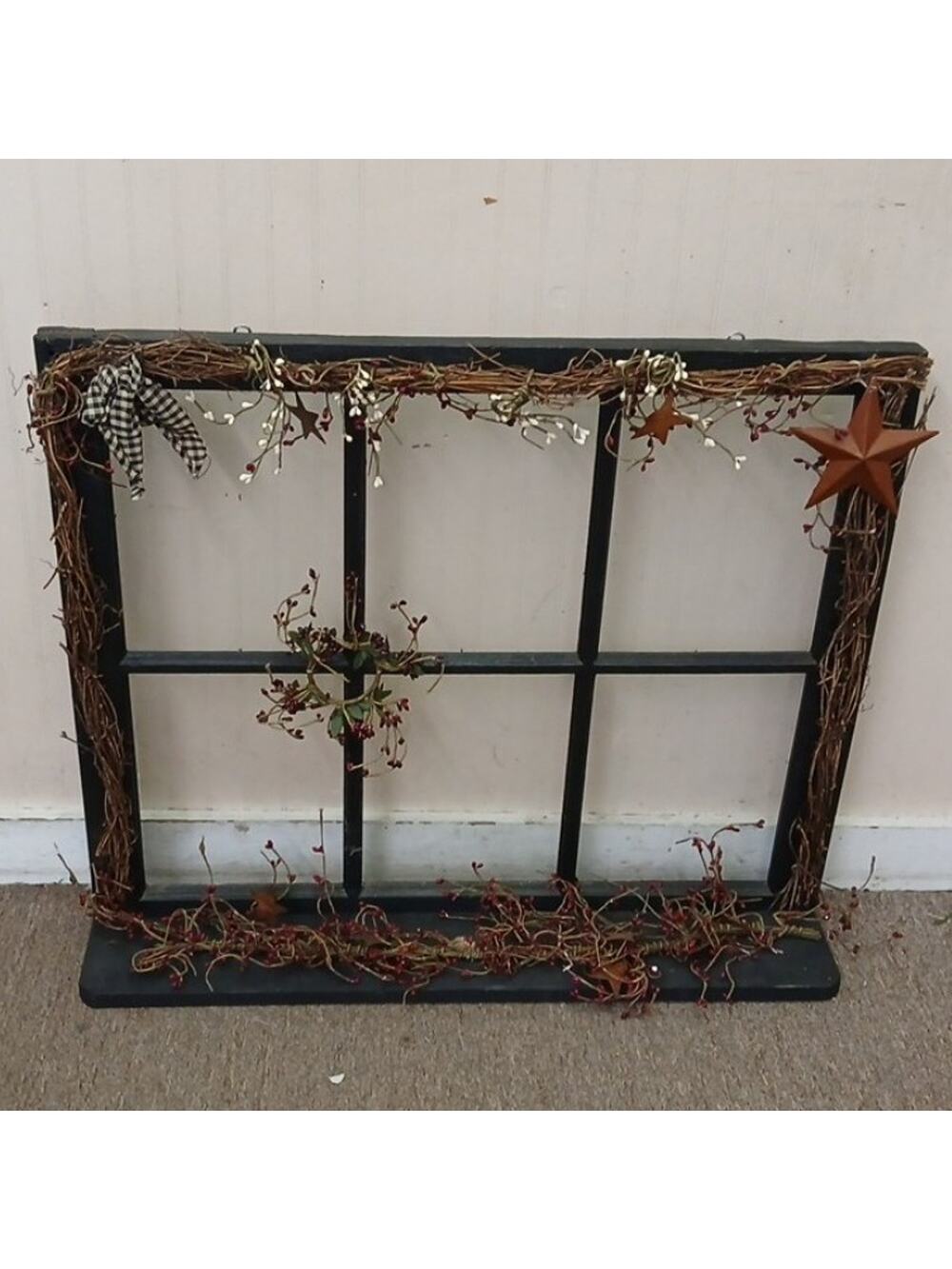 Primative Window Decor